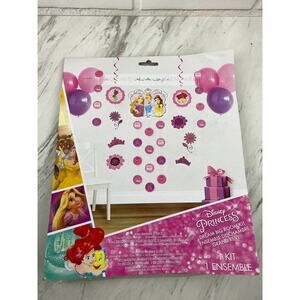 Disney Princess Birthday Party Room Decorating Kit, 30pc NEW
